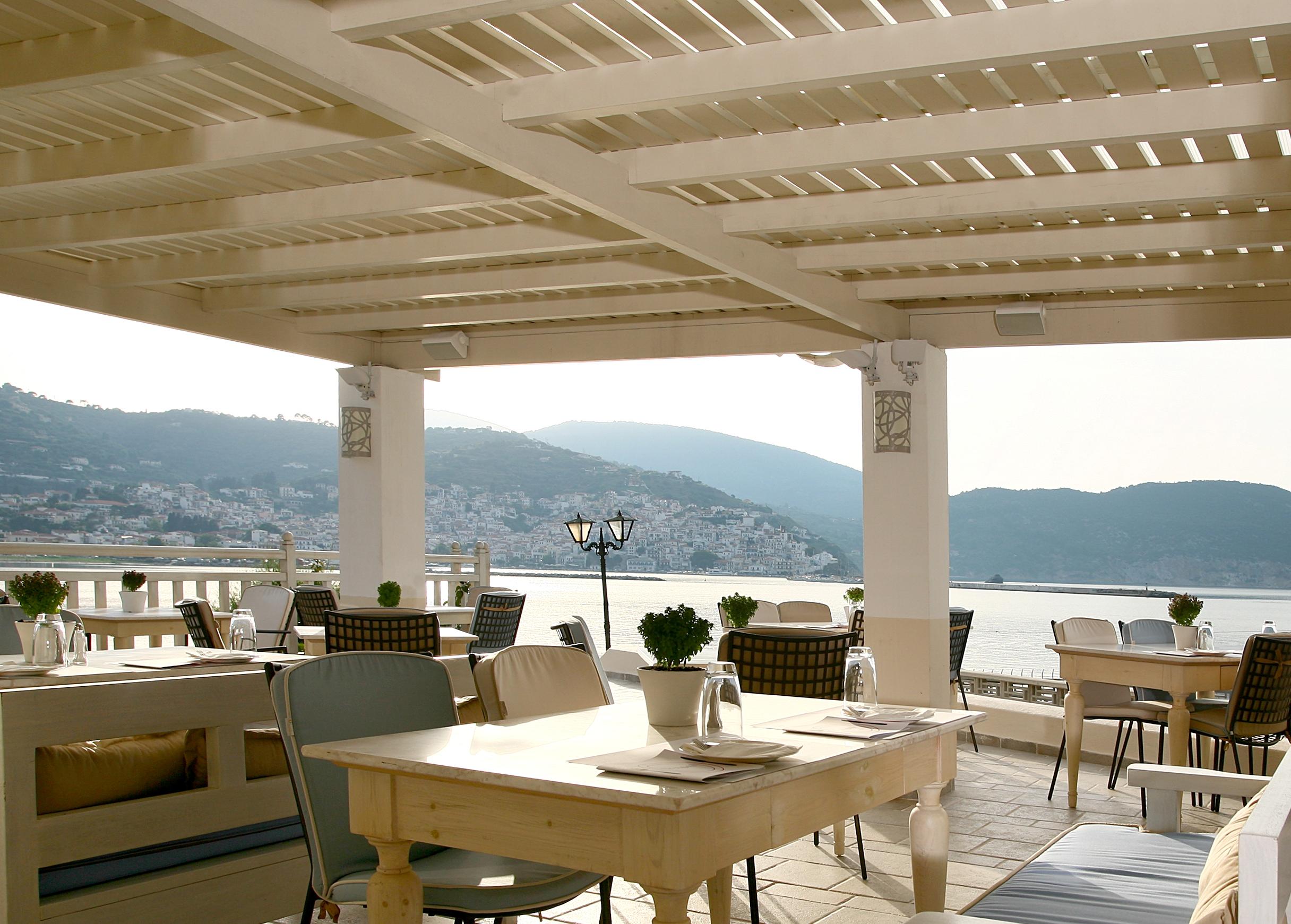 Skopelos Village Hotel Restaurant photo